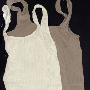 THREE tank tops, size M